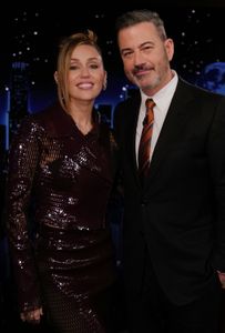 MILEY CYRUS, JIMMY KIMMEL