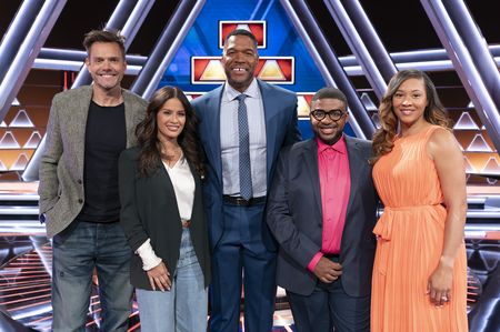 JOEL MCHALE, ROCSI DIAZ, MICHAEL STRAHAN, DAZ TAYLOR, TEDDI HAYNES