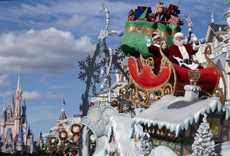 40TH ANNIVERSARY DISNEY PARKS MAGICAL CHRISTMAS DAY PARADE