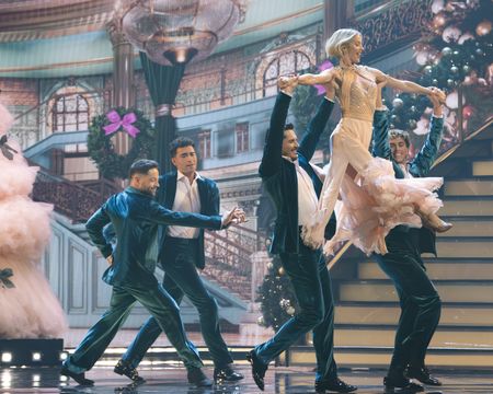 PASHA PASHKOV, EZRA SOSA, GLEB SAVCHENKO, JULIANNE HOUGH, CARTER WILLIAMS