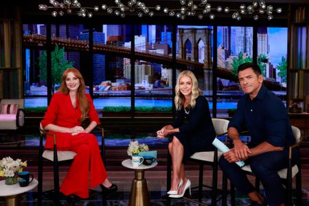 JESSICA CHASTAIN, KELLY RIPA, MARK CONSUELOS