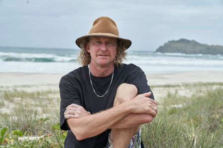 Christian Bungate at Cabarita beach. (National Geographic/Justine Kerrigan)