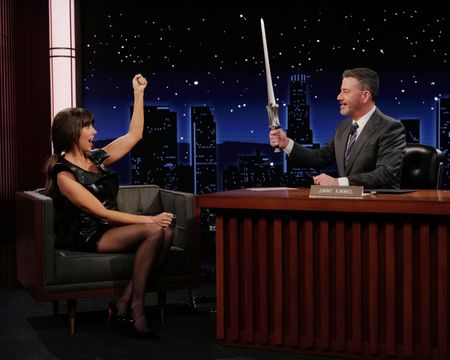 ALISON BRIE, JIMMY KIMMEL