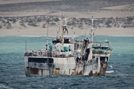 A ship at sea, frequent targets of hijacking by pirates. (©2019 MCN International Pte Ltd. All Rights Reserved.0