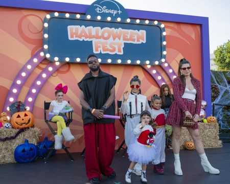 TAYLEN BIGGS, AYO DAVIS (PRESIDENT, DISNEY BRANDED TELEVISION), LAUREN KEYES