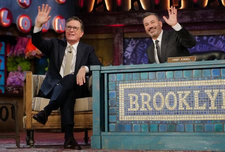 STEPHEN COLBERT, JIMMY KIMMEL