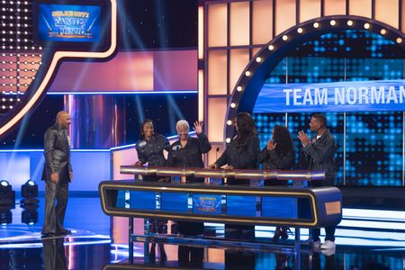 STEVE HARVEY, NORMANI, BARBARA STEWARD, ANDREA HAMILTON, CHOIE SUMPTER, LOWELL LEVO