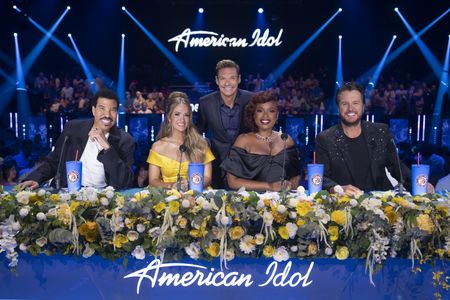 LIONEL RICHIE, CARRIE UNDERWOOD, RYAN SEACREST, JENNIFER HUDSON, LUKE BRYAN