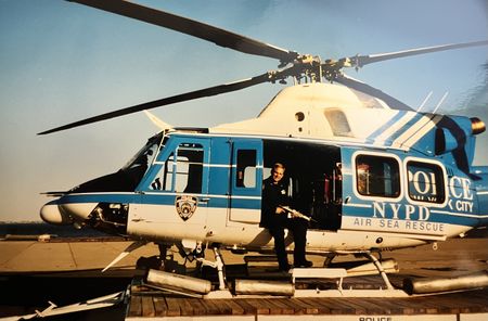 An archive image of John Busching, an Emergency Service Unit officer who helped save John McLoughlin on 9/11. (Photo courtesy John Busching)
