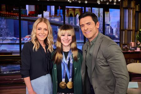 KELLY RIPA, ALYSA LIU, MARK CONSUELOS