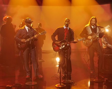 MILES CATON, RAPHAEL SAADIQ AND LUDWIG GÖRANSSON