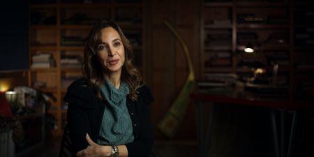 Dr Yasmin El Shazly during an interview in Cairo. (credit:  National Geographic)