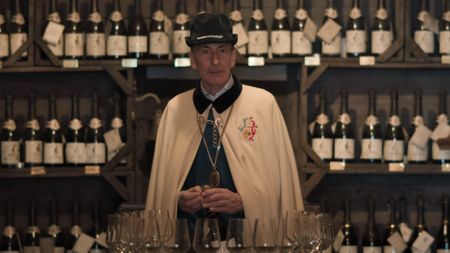 TUCCI IN ITALY - “Veneto” - Enrico Bortolomiol presides over the Conegliano Valdobbiadene Confraternity’s meeting to select the year’s Prosecco bottle. (National Geographic)ENRICO BORTOLOMIOL