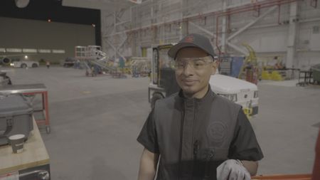 Irving Chevez, Lead Aircraft Maintenance Engineer at Air Canada. (Arrow International Media Ltd & Cantina Media)