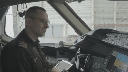 Emilian Kondracki, Aircraft Maintenance Engineer at
Air Canada. (Arrow International Media Ltd & Cantina Media)