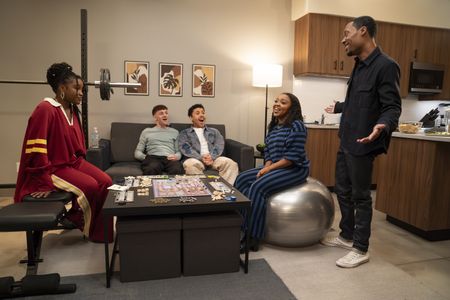 COURTNEY TAYLOR, CHRIS PERFETTI, JABOUKIE YOUNG-WHITE, QUINTA BRUNSON, TYLER JAMES WILLIAMS