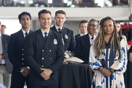 ANIRUDH PISHARODY, RYAN GUZMAN, OLIVER STARK, AISHA HINDS, TRACIE THOMS