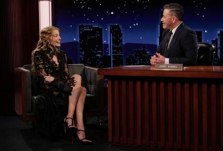 MARGOT ROBBIE, JIMMY KIMMEL