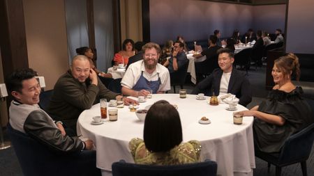 SIMU LIU, DAVID CHANG, MICHAEL CIMARUSTI, JOEL KIM BOOSTER, CHRISSY TEIGEN