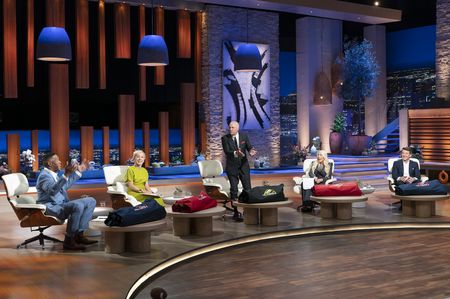 MICHAEL STRAHAN, BARBARA CORCORAN, KEVIN O'LEARY, LORI GREINER, ROBERT HERJAVEC