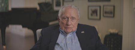 Clint Hill is pictured in close-up portrait during an interview in Belvedere, Calif. (National Geographic)