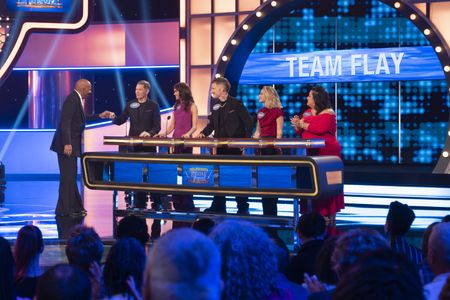 STEVE HARVEY, BOBBY FLAY, SOPHIE FLAY, MICHAEL VOLTAGGIO, BROOKE WILLIAMSON, AYESHA NURDJAJA