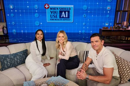 DR. ROSHINI RAJ, KELLY RIPA, MARK CONSUELOS