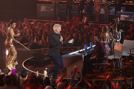 KEYLA RICHARDSON, TAYLOR HICKS, LUKE BRYAN, CARRIE UNDERWOOD, PAULA ABDUL, LIONEL RICHIE