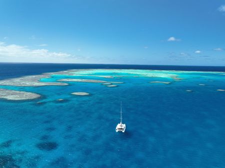 Research vessel in New Caledonia. (National Geographic/Sophy Crane)