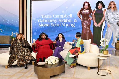 MONA SCOTT-YOUNG, GABOUREY SIDIBE, TISHA CAMPBELL, TAMRON HALL