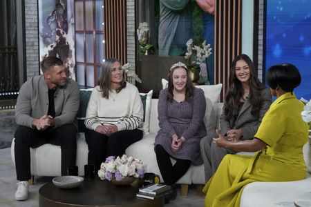 TIM TEBOW, JEANNE NORTON, KELSEY NORTON, DEMI-LEIGH TEBOW, TAMRON HALL