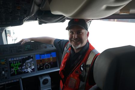 Jeremy Ellis, Aircraft Maintenance Engineer at Air Canada. (Arrow International Media Ltd & Cantina Media)