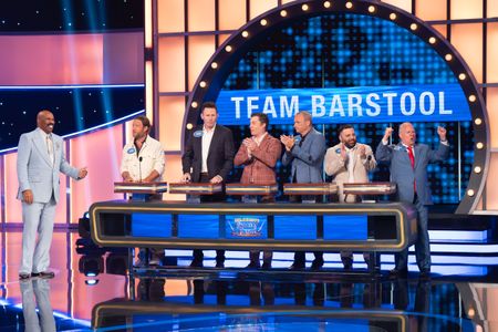 STEVE HARVEY, DAVE PORTNOY, RYAN WHITNEY, RICO BOSCO, KIRK MINIHANE, JERSEY JERRY, STU FEINER