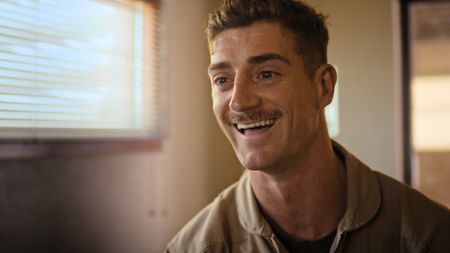 Student 1st Lt Austin Claggett discovers someone thinks he looks like Goose from Top Gun. (Credit: National Geographic)
