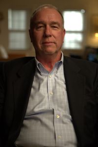 Mark Michalic is pictured in close-up portrait during the production of National Geographic's Oklahoma City Bombing: One Day In America. Michalic was an ATF agent at the time of the bombing who helped rescue his colleague, Luke Franey. On April 19, 1995, America experienced the deadliest domestic terror attack in its history. Thirty years later, this series tells the story of that day told only by those who lived through it – the people of Oklahoma. (National Geographic/Brandon Widener)