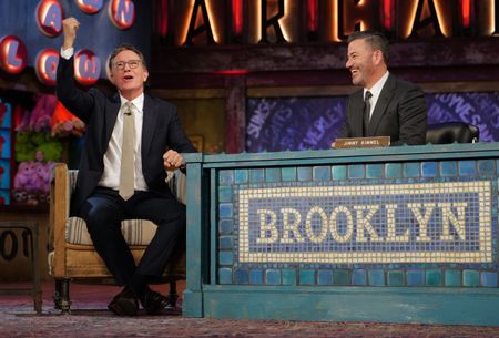 STEPHEN COLBERT, JIMMY KIMMEL