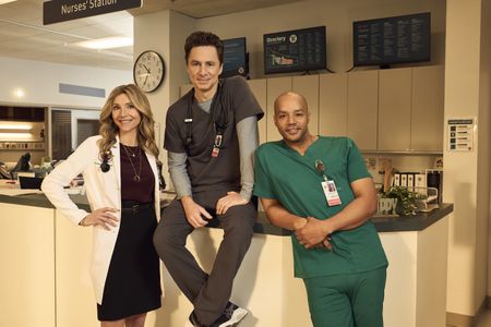 SARAH CHALKE, ZACH BRAFF, DONALD FAISON