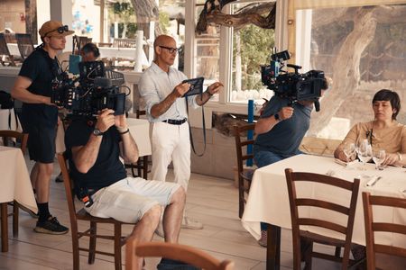 TUCCI IN ITALY - “Sardinia” - The crown jewel of the kingdom of Tavolara is the family restaurant, Da Tonino. They serve mainly whatever they can get their hands on, meaning seafood. (National Geographic/Matt Holyoak)STANLEY TUCCI