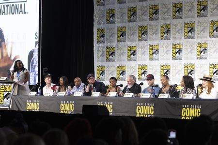 ANGELIQUE JACKSON (MODERATOR), CHRIS PERFETTI, JANELLE JAMES, WILLIAM STANFORD DAVIS, PATRICK SCHUMACKER (EXECUTIVE PRODUCER), QUINTA BRUNSON, RANDALL EINHORN (EXECUTIVE PRODUCER), BRIAN RUBENSTEIN (EXECUTIVE PRODUCER), TYLER JAMES WILLIAMS, SHERYL LEE RALPH, LISA ANN WALTER