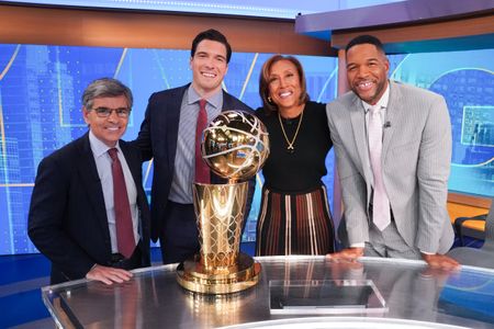 GEORGE STEPHANOPOULOS, WILL REEVE, ROBIN ROBERTS, MICHAEL STRAHAN