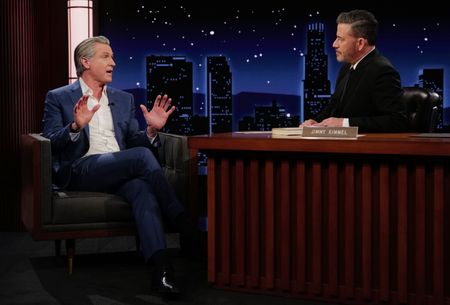 GOV. GAVIN NEWSOM, JIMMY KIMMEL