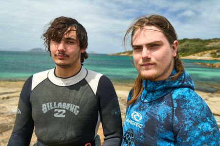 Luke Pascoe and Conner Shirley. (National Geographic/Justine Kerrigan)