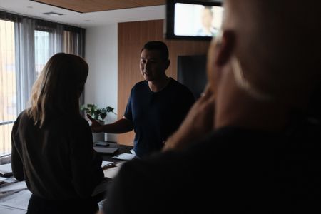 Mariana van Zeller interviews Justin Lum about rehab scammers. (National Geographic)