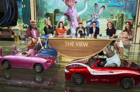 WHOOPI GOLDBERG, SARA HAINES, ANA NAVARRO, GINNIFER GOODWIN, KE HUY QUAN, SUNNY HOSTIN, ALYSSA FARAH