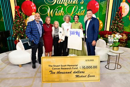 STEPHEN SCOTT, JACKIE SCOTT, SUSAN SCOTT, SYNTHIA SCOTT, Tamron Hall,  MARTIN FRIEDMAN