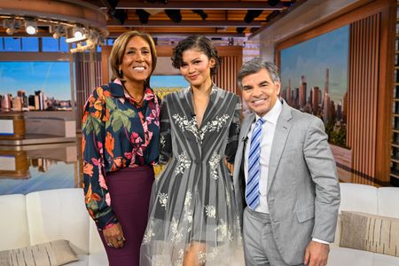 ROBIN ROBERTS, ZENDAYA, GEORGE STEPHANOPOULOS