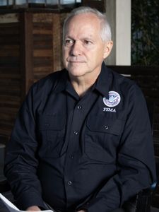 FEMA's Marty Bahamonde recounts his experience during Hurricane Katrina while interviewed for the production of National Geographic's Hurricane Katrina: Race Against Time. With emotional accounts of survivors and immersive archival footage, the series reveals Hurricane Katrina as a disaster that was anything but natural. (National Geographic)