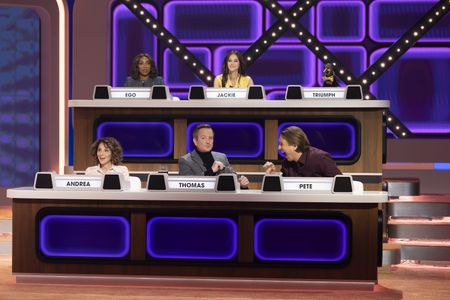 TOP: EGO NWODIM, JACKIE TOHN, TRIUMPH THE INSULT COMIC DOG
BOTTOM: ANDREA MARTIN, THOMAS LENNON, PETE HOLMES