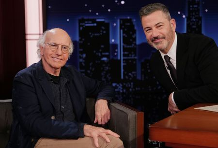 LARRY DAVID, JIMMY KIMMEL