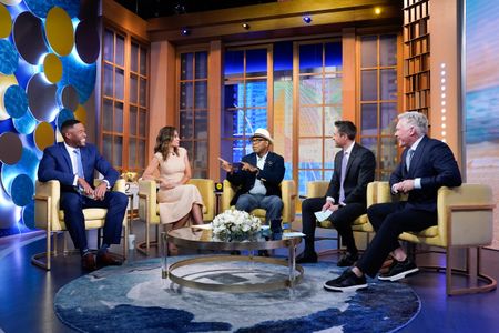 MICHAEL STRAHAN, REBECCA JARVIS, COURTNEY B VANCE, WHIT JOHNSON, SAM CHAMPION